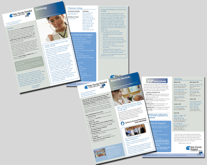Holy Family Hospital Info Sheets